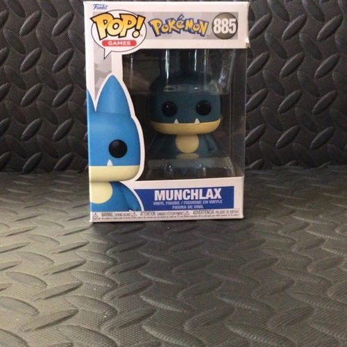 Funko Pop! Vinyl Munchlax Pokémon Figure #885 Blue