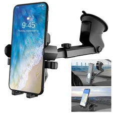 1 Pc Universal Phone Car Holder Mount Windshield Dashboard 360 Rotation Stand