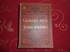 altes Studentika Buch Allgemeines Deutsches Kommersbuch Lahr  71. - 74. Auflage