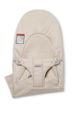 Fabric Seat for Bouncer, Woven/Jersey, Tri-Fabric, Light Beige