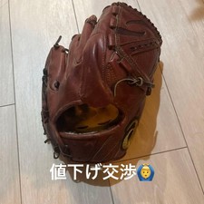 asics hard gloves brown