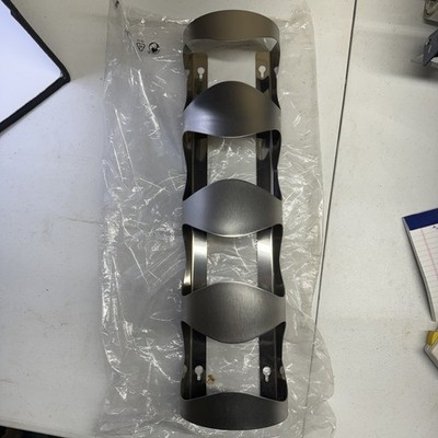 New IKEA Stainless Steel Wall Hanging Wine Rack 4 Bottles 21152 300.557.60