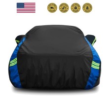 Car Cover Waterproof All Weather for Automobiles Sedan 194"-208" L  Oxford F...