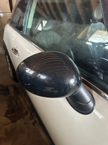 2011 Mini Cooper OEM Right Hand Passengers Side Power Door Mirror Black 07-15