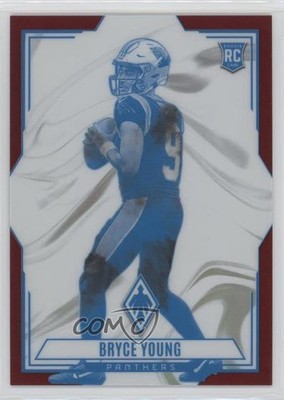 2023 Panini Phoenix Contours Red 155/199 Bryce Young #CON-2 Rookie RC qf8