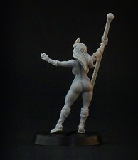 Brother Vinni Miniatures 28mm Naked Princess of Oro Fantasy Mage, Sorceress