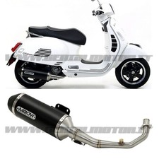 Echappement Complete Arrow Urban Alu Noir Piaggio Vespa Gts 300 2017 > 2020