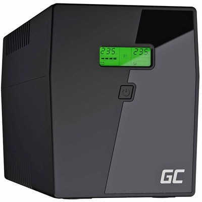 Ups Green Cell 2000va 1200w LCD Gruppe Kontinuität' Schutz Computer Lightning_