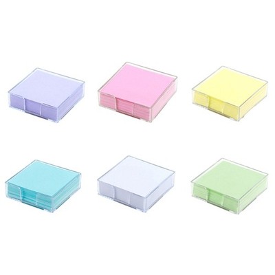 Writing Pad With Clear Storage Box Design For Office Organization Desk Aesthetic