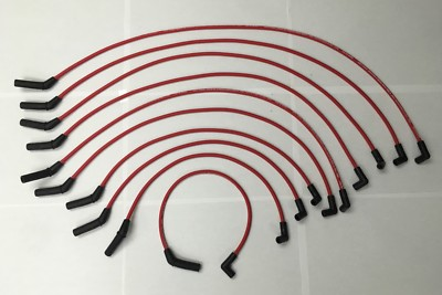 #ad #ad Viper 8.0L 97 02 High Performance 8.5 mm Red Spark Plug Ignition Wire 58359R $105.99