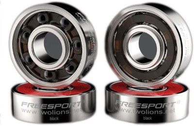 High Speed 608RS Stainless Steel Hybrid Black Ceramic Bearings for I..