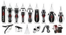Punch Bag Chain Bracket ,Hook Boxing Punchbag Gloves Pads 3 4 5ft Filled Heavy W