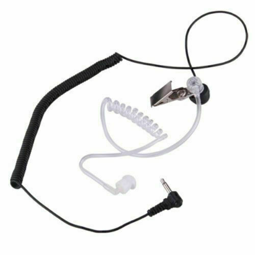 3.5mm Transparent Covert Acoustic Tube Earpiece For Phone Motorola Radio Earbud - Zdjęcie 3 z 4