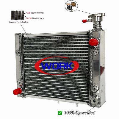 Full Aluminum Radiator For 2006-2008  2007 Outlander 330/400 STD/MAX 400/400 XT