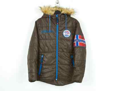 NEBULUS Women S Hooded Jacket Padded Parka Zip Up Coat - Main Image