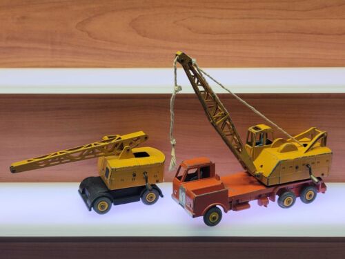 Dinky Supertoys Vintage Construction LOT - Lorry Crane - Coles Mobile Crane - Picture 1 of 12