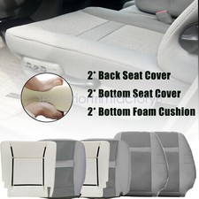 For 2006-2010 Dodge Ram 1500 2500 3500 Front Seat Cover Gray Foam Cushion