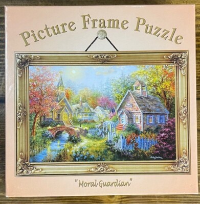 Picture Frame Puzzle, Moral Guardian, New, Sealed Box, Jigsaw Puzzle, 250 Pieces