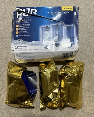 (3 Pack) PUR PLUS Replacement Faucet Filter RF-9999 Mineral Core Filter