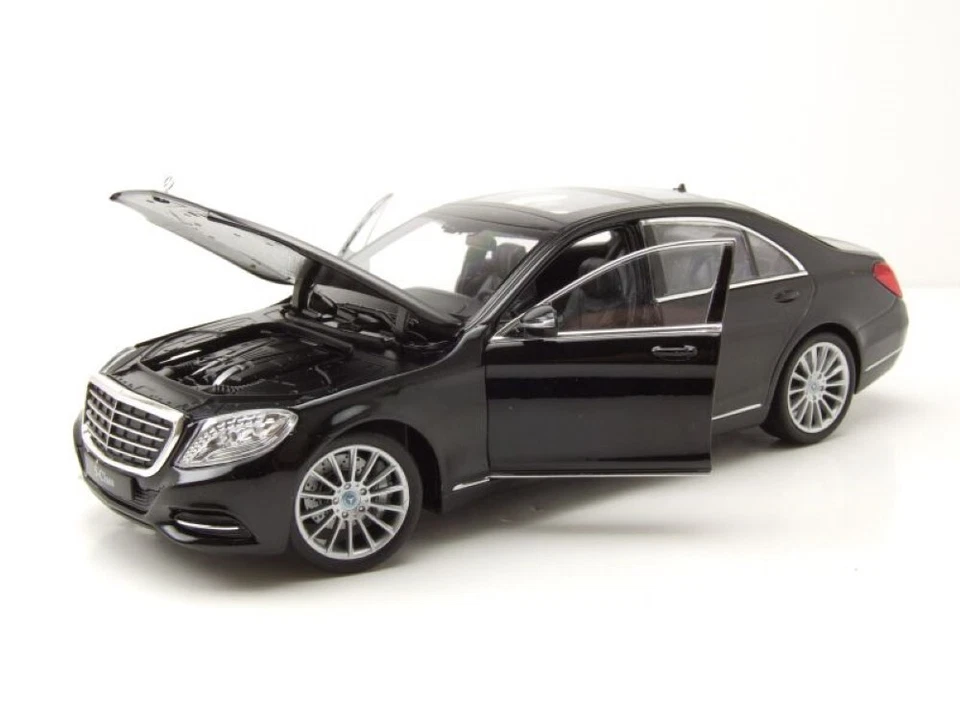 Mercedes S-Class W222 2013 Nera Modellino 1:24 Welly - Immagine 4 di 4