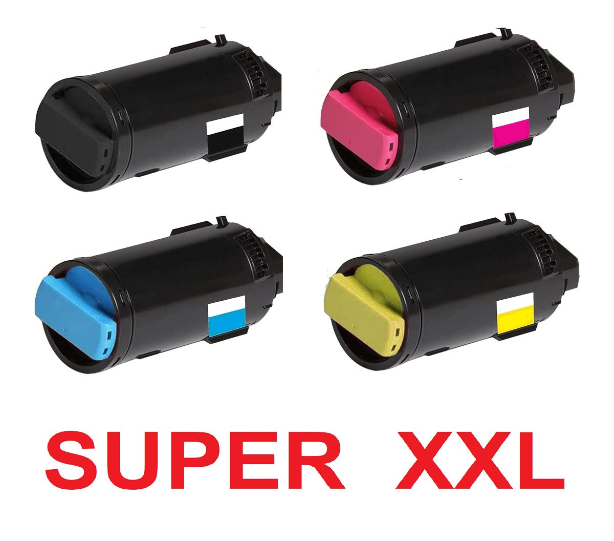 4 Toners Originaux Xerox Pour C500/C505 - Lot De 4 Couleurs (cyan, Jaune, Magenta, Noir)