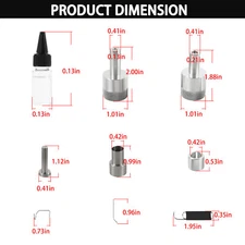 For 2001-2014 EFI Harley Davidson Fuel Tool Fuel Check Valve Rebuild Kit MC400