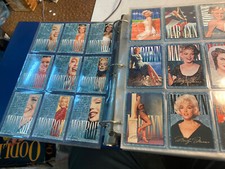 Vintage Marilyn Monroe Original Trading Cards & Stamps & More Folder Treasure