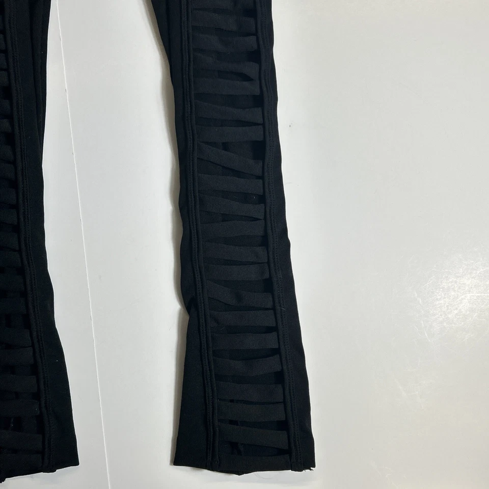 Eye Candy Leggings Black Yoga Pants Size Youth 1x/2x Medium/large - Image 3 of 4