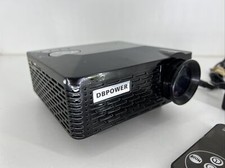 DBPower Mini Led Projector Model BL-18 Black HDMI USB VGA AV SD