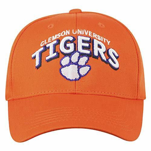 Clemson Tigers Hat Cap Snapback All Cotton Adjustable One Size Fits Most - Afbeelding 1 van 4