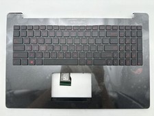 US Palmrest Laptop Keyboard for Asus Notebook N501JW black