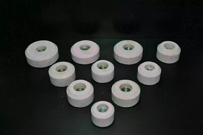 SIOUX VALVE SEAT GRINDING STONE SET 10 PCS 1.1/8 TO 2 1/2'' NEW SET 11/16'' THREAD