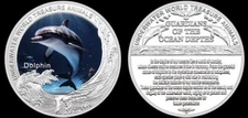 UNDERWATER OCEAN WONDERS WORLD TREASURE,DOLPHIN,GUARDIANS OF THE OCEAN DEPTHS,SI