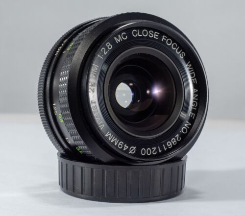Vivitar MC 28mm F 2.8 Wide Angle, Close Focus Prime Lens. Olympus OM Mount - Picture 3 of 17
