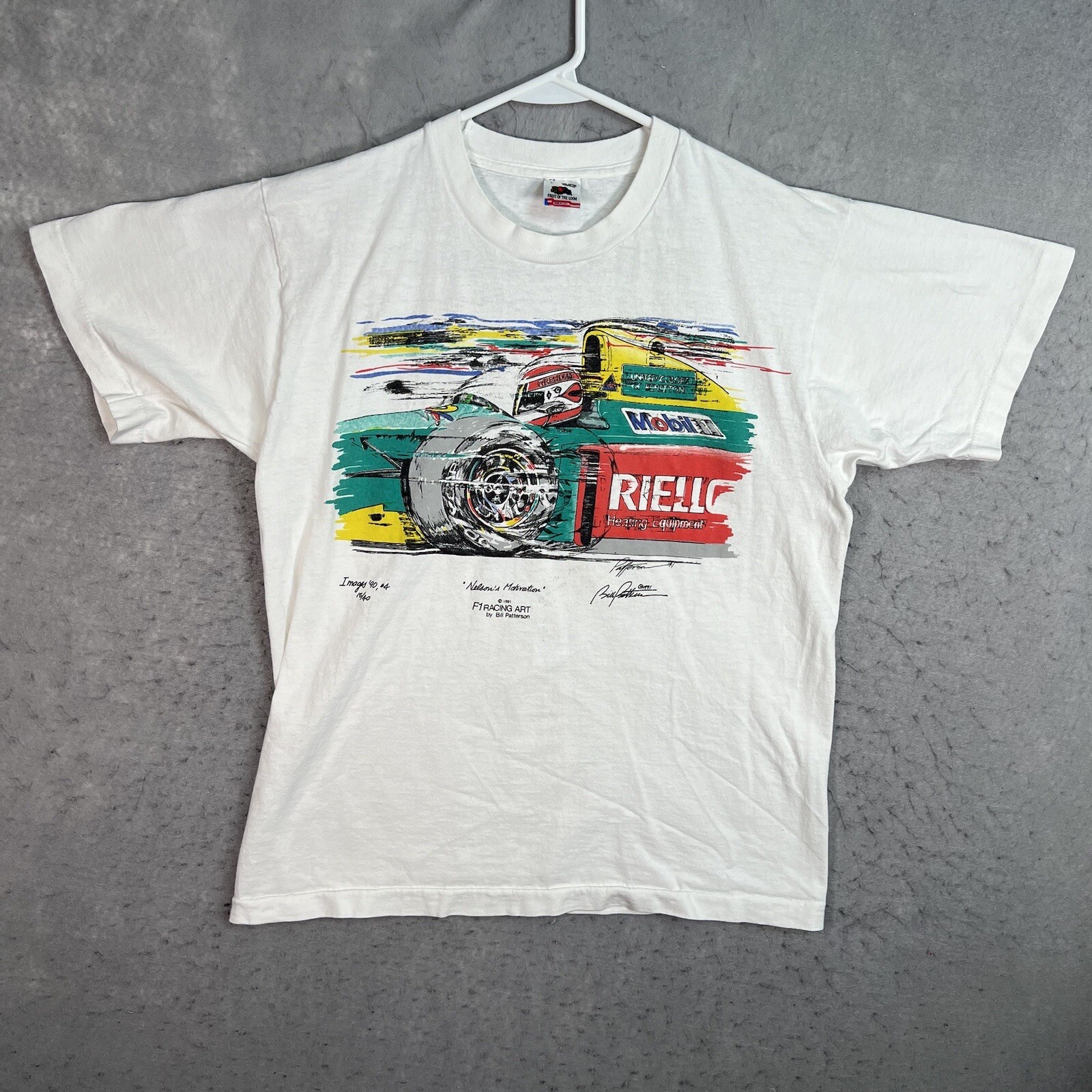 Jersey Benetton Hombre 100% Lana Virgen, Cuello Redondo, Rayas