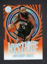 2019-20 Panini Illusions Mystique Orange #1 James Harden Houston Rockets