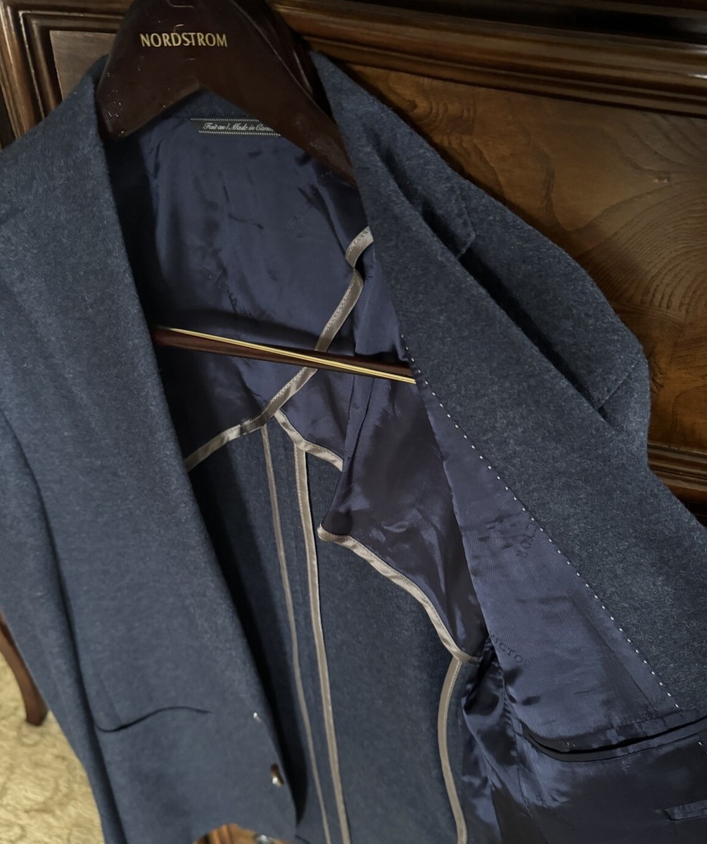 ジャケット・アウター GRANDRY 100% Cashmere Tailored Jacket Purple Cashmere Jacket – StudioSuits
