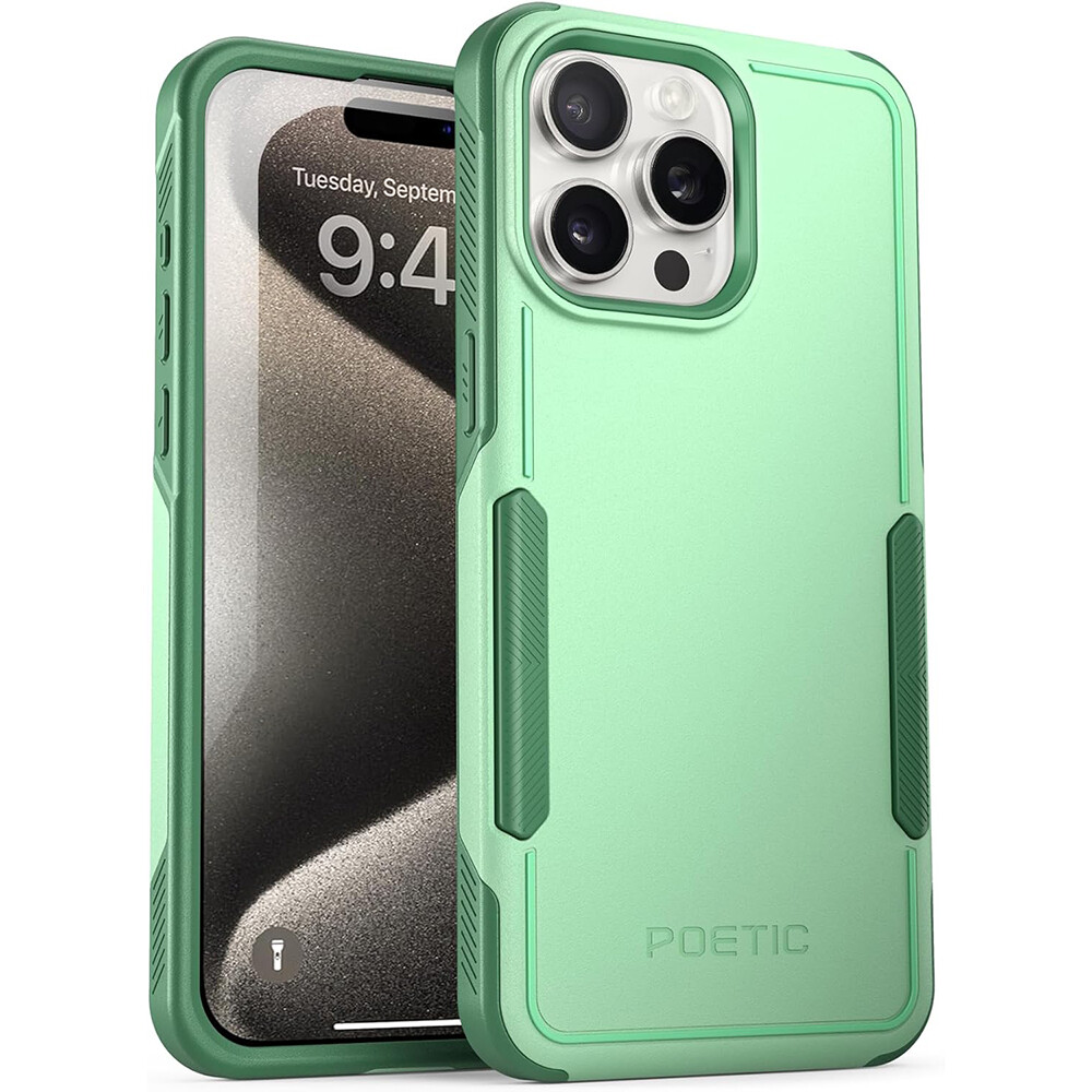 BUNDLE SALES 2 For Apple iPhone 15 Pro Case Dual Layer Hybrid Slim
