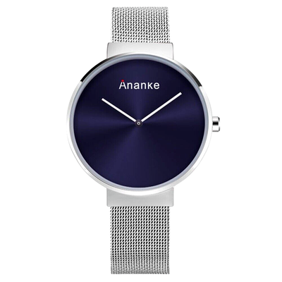 Men's Wrist Watch Waterproof Stainless Ultra-Thin Steel Mesh Belt