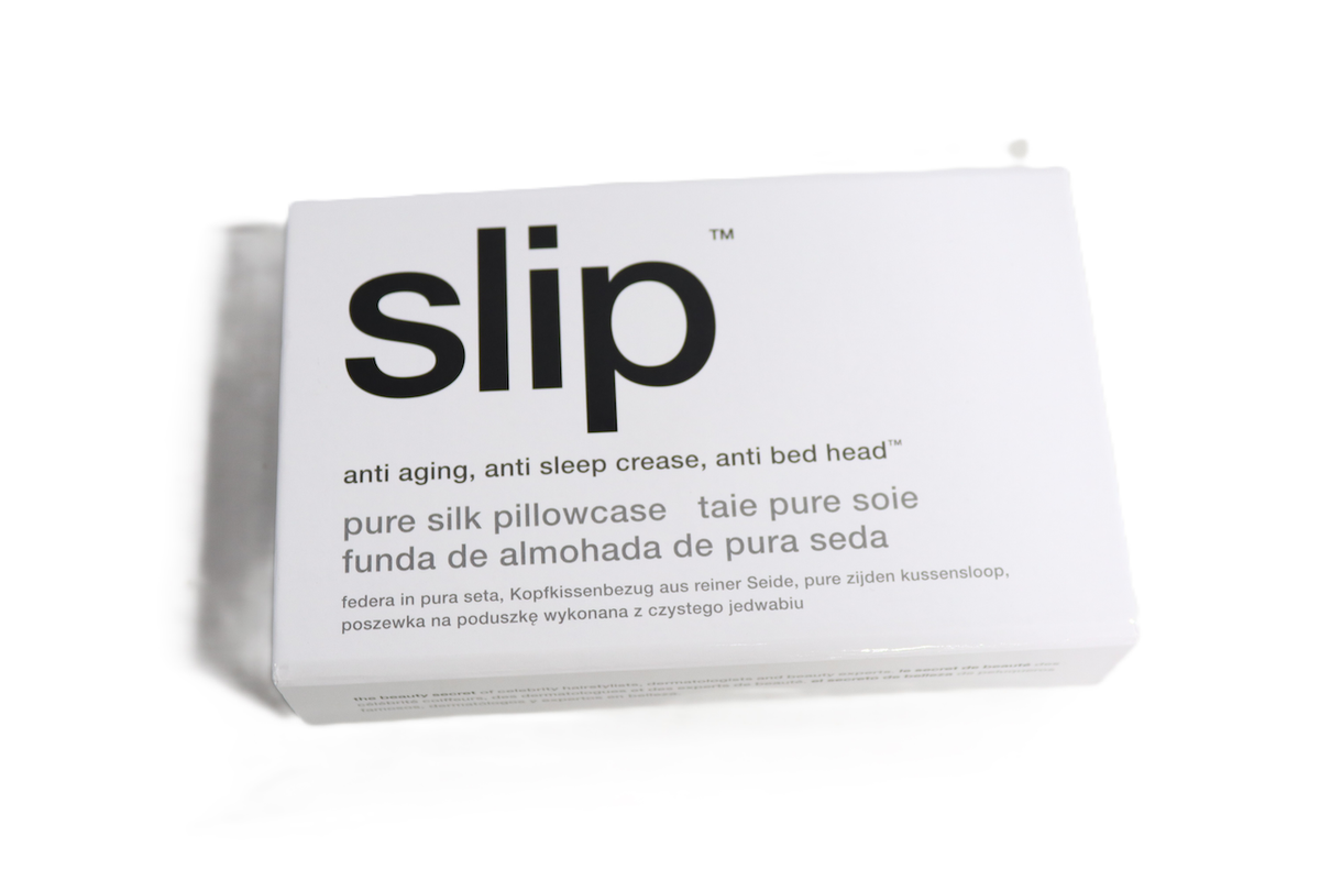 slip Pure Silk Pillowcase in White, Size Queen (See Picture