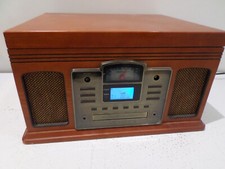 Crosley CR2405C-PA CD Recorder Turntable AM/FM Radio Cassette