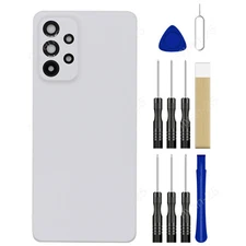 Battery Back Cover Housing Door + Camera Lens For Samsung Galaxy A33 5G SM-A336