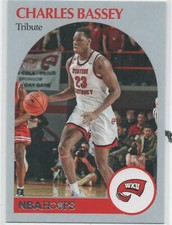 2021 Chronicles Draft Picks Hoops Tribute #73 Charles Bassey WKU RC 40