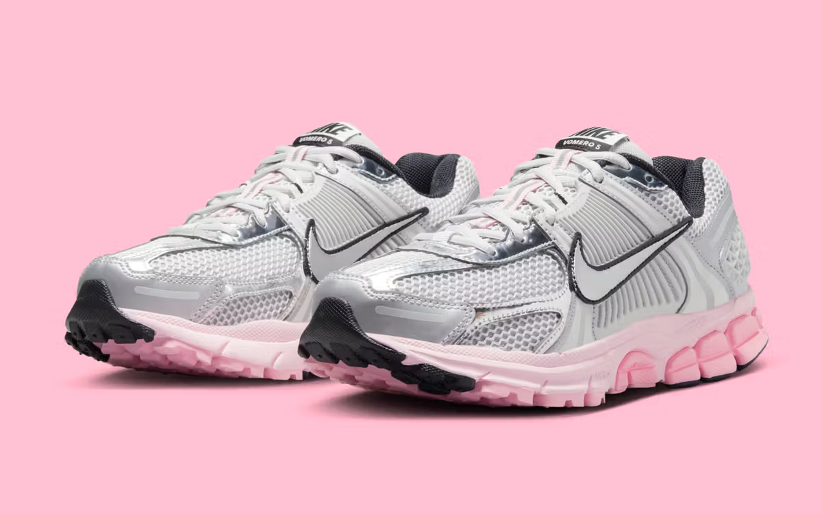 Women’s 12/10.5Mens Nike Zoom Vomero 5 Photon Dust Pink Foam HF1877-001 Nike WMNS Zoom Vomero 5 Pink Foam Photon Dust - Mar 2025  main image 2