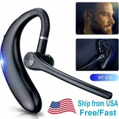 Bluetooth Headset Wireless Earphone Office Headphone Exercise Running Earbuds