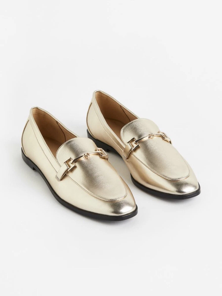 H M Chain Detail Loafers eBay
