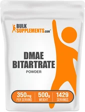 BulkSupplements DMAE-Bitartrate Powder - 350mg per Serving 