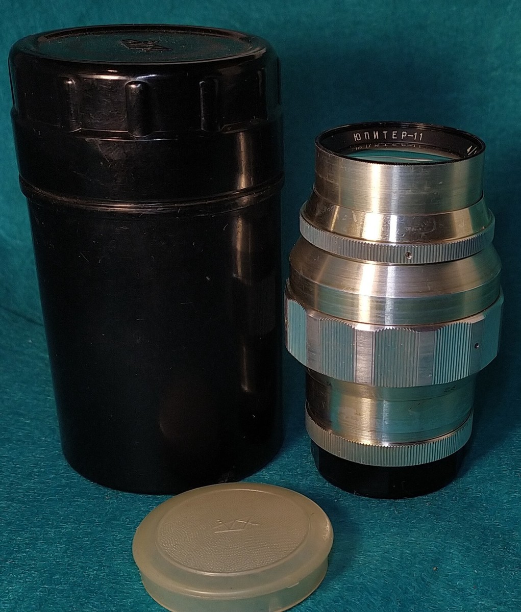 ジュピター11  ロシア製　135mm f4 マウントm39 定番ロシアレンズの最高峰Cine-Jupiter-11 135mm F4 AIRFORCE