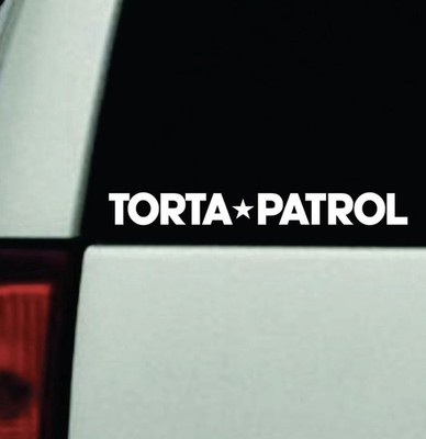 Torta Patrol V3 Car Window Windshield Truck Decal Sticker Vinyl