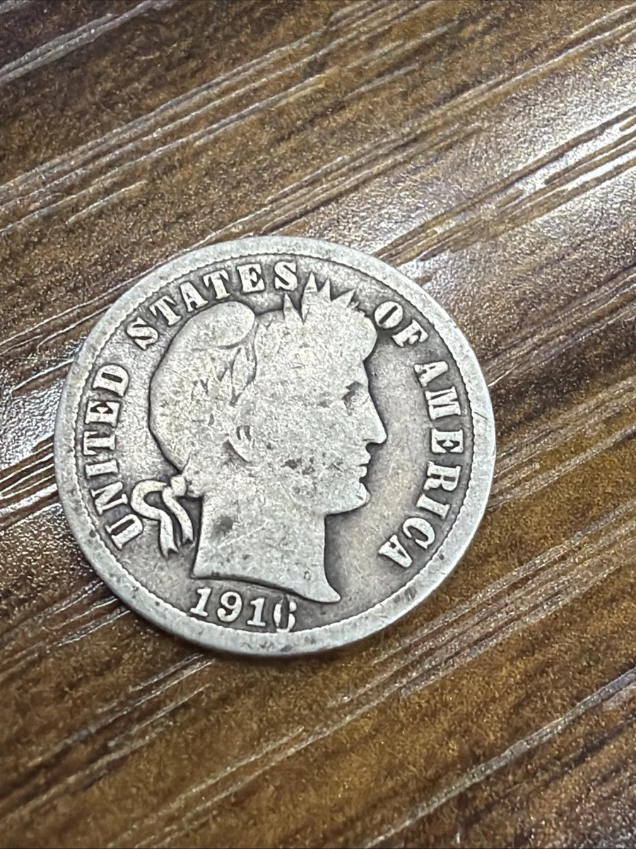 1916 Year Barber US Dimes (1892-1916) for sale | eBay